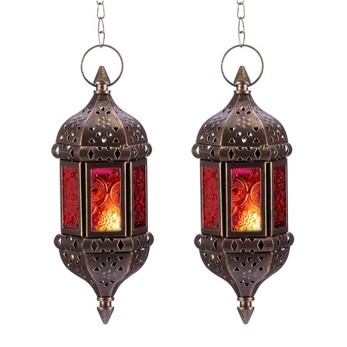 Nuptio moroccan candle lantern - moroccan,