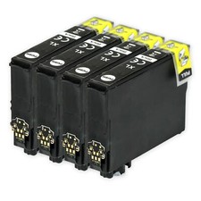 4 Black Ink Cartridges for