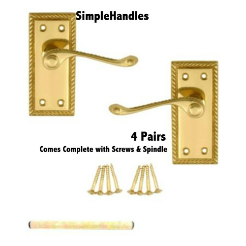 Set door handle georgian - 4,