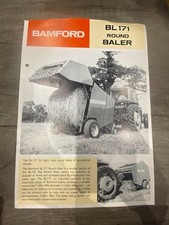 Bamford BL171 Round Baler