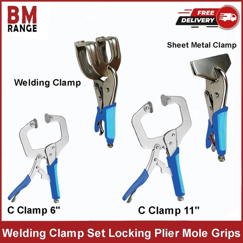 Welding clamp set locking - welding,