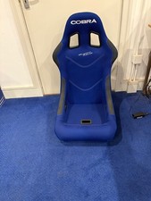 Cobra Monaco Sport Bucket Seat - Blue Spacer Fabric