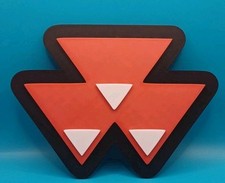 Old Massey Ferguson Logo 3D Printed Wall Sign Farm Country Plaque Tractor Truck