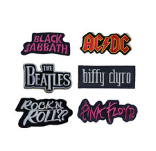 Music Embroidered Patches Badges transfer clothes shirts embroidery patch craft