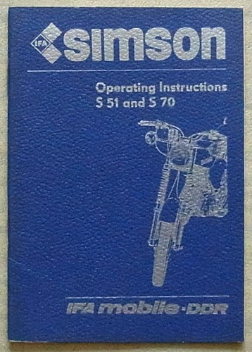 Simson s51 s70 - simson, &