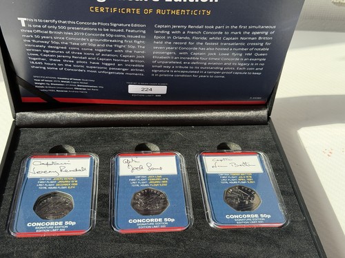 Concorde pilots signature - concorde,