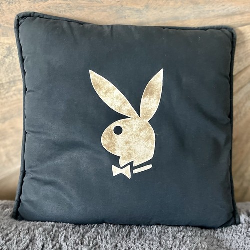 Playboy velvet print black - black, w