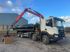 Scania P410 Xt 8x4 Grab Tipper