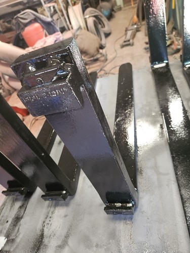 Single pallet fork - fork/tine, to