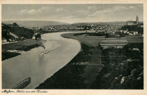 Postcard meissen circa 1930 - postcard,