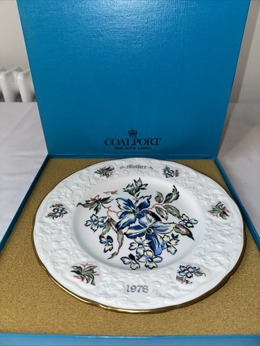1978 coalport mother mum plate - coalport,