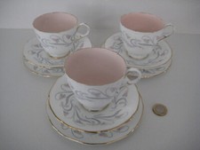 3 x VINTAGE PRETTY PINK