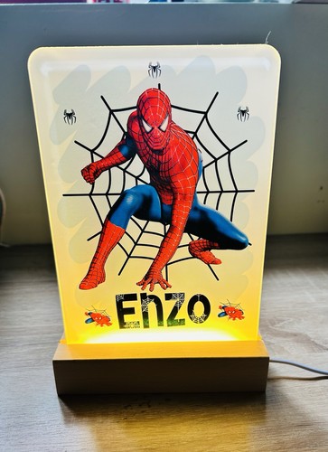 Spiderman themed sub led night - themed,