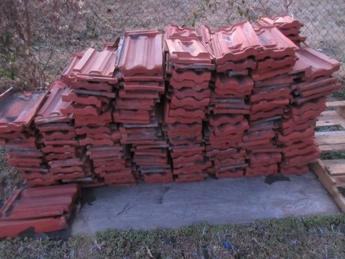 Roof tile teracotta clay - *, *