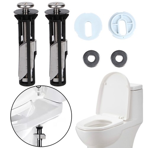 4pcs toilet fixing - fixing, screws