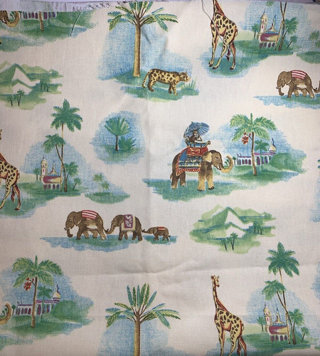 Waverly coastal caravan fabric - caravan,