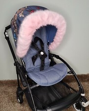 Silver Cross Pram Hood Furs