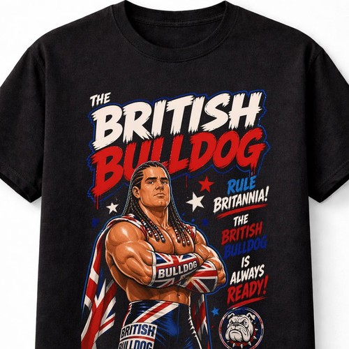 British bulldog wrestling - bulldog,