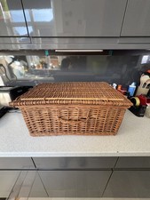 Vintage Wicker Rectangular