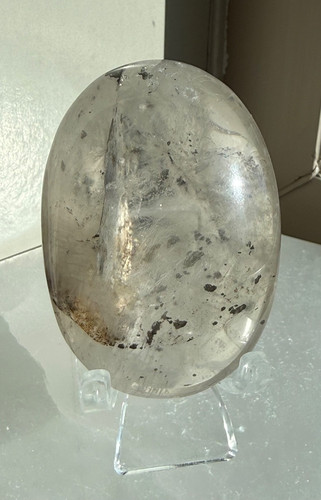 Rare pyrite girasol quartz - rare,