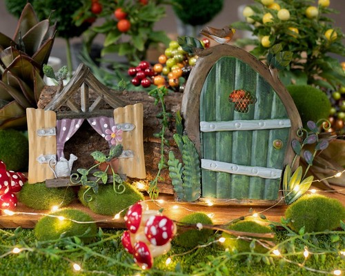 Miniature magical metal fairy - miniature,