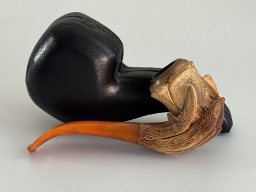 Vintage carved meerschaum - carved,