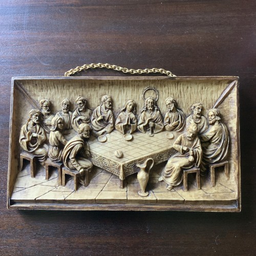 Vintage last supper wall - supper, 3d