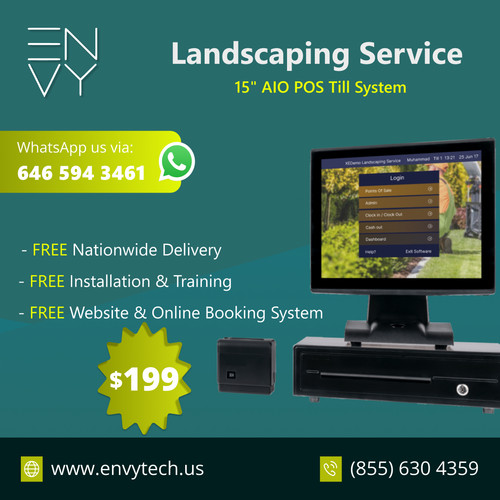 Touchscreen pos cash - 15",
