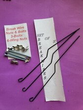 MILLS / PACE / WATLING / JENNINGS BREAK WIRE SET W/ HARDWARE ANTQ SLOT MACHINE
