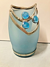 Hand Crafted Glass Bottle Vase