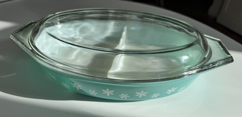 Pyrex snowflake vintage - snowflake,