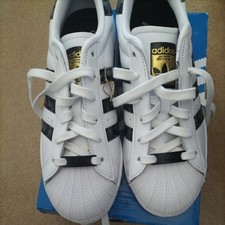 Adidas Superstar white leather