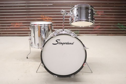 Slingerland cow 3pc drum kit - cow,