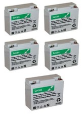 5 X Lucas 12V 20AH (Replace