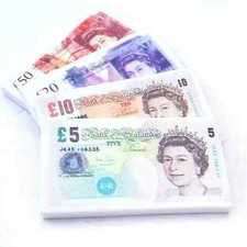 UK Pound Note Erasers £5 £10 £20 £50 Notes Novelty Money Rubbers Children Fun UK