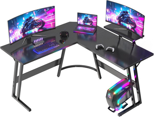 Jummico shaped gaming - shaped, desk
