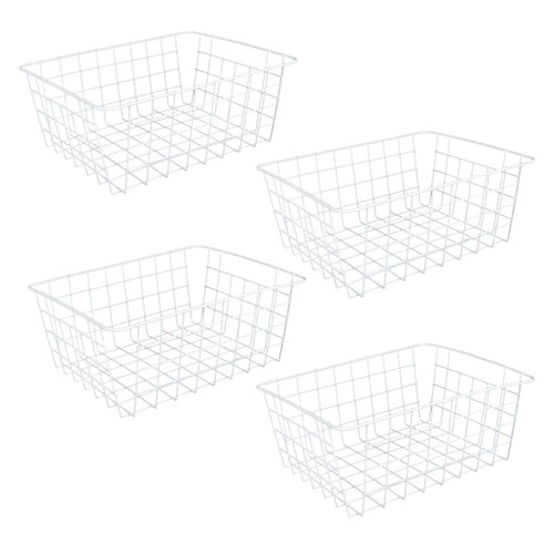 Mivide 4pcs white metal - 4pcs,
