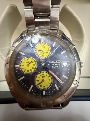 Seiko mens vintage chronograph - seiko,