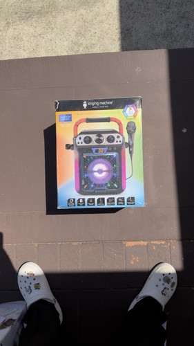 Singing machine groove cube - machine,