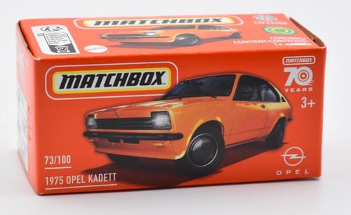 Matchbox superfast 1975 opel - matchbox,