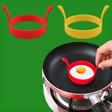 4x Silicone Egg Rings Poacher