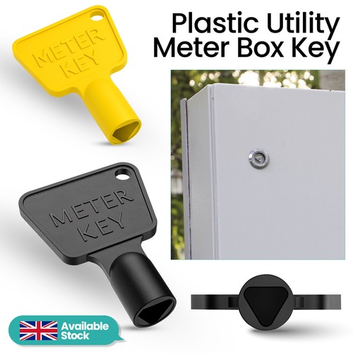Triangular meter box - triangular,