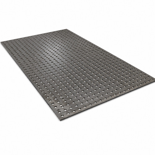 Perforated sheet metal plate - perforated,