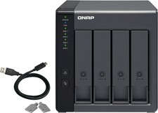 QNAP TR-004 4 Bay USB C Direct Attached Storage DAS with hardware RAID Diskless