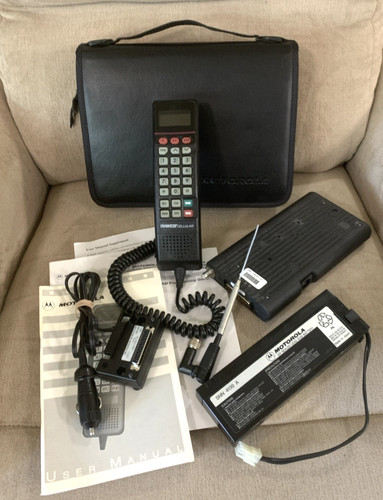 Vintage motorola cellular bag - vintage,