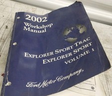 2002 Ford Shop Manual Explorer