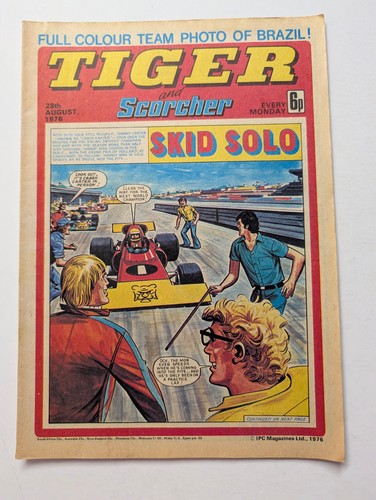 Tiger and scorcher comic 28th - and,