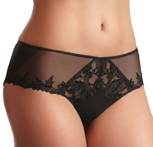 Lise charmel black sheer - charmel,