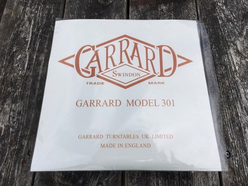 Genuine sme garrard - garrard, 301
