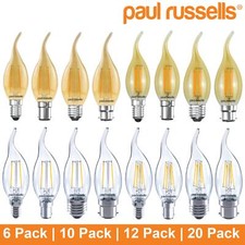 LED Flame Tip Candle Filament